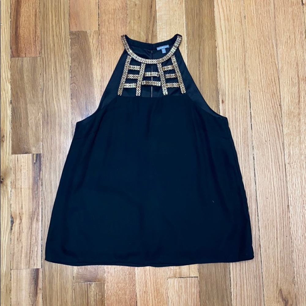 Charlotte Russe chiffon strappy tank